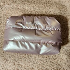 Marc Jacobs Metallic Pink Cosmetic Bag
